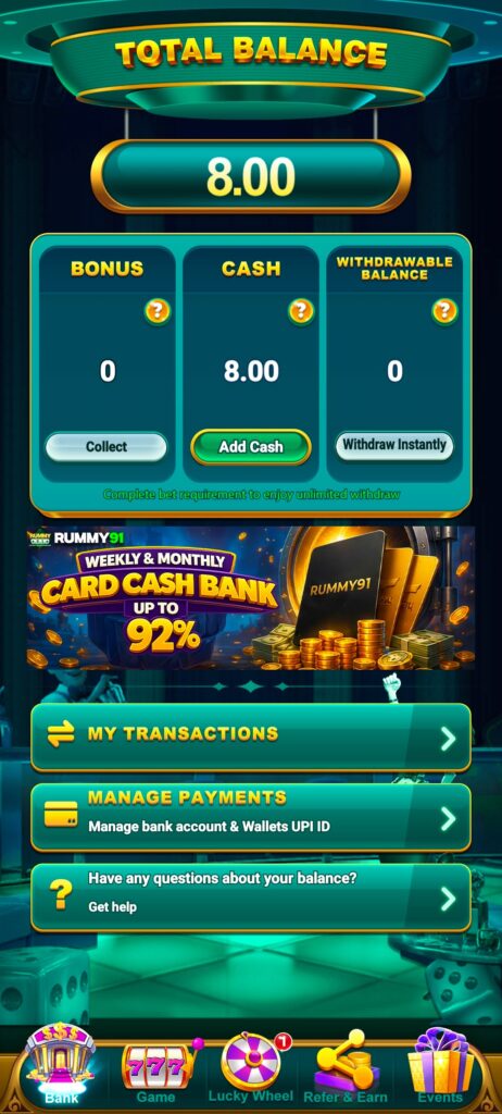 RUMMY 91 APK