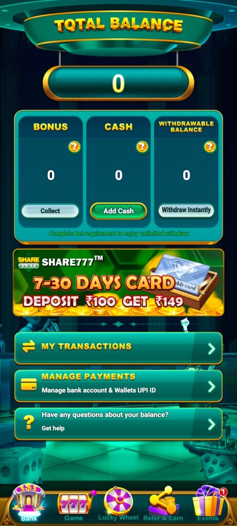 Share Slots APK