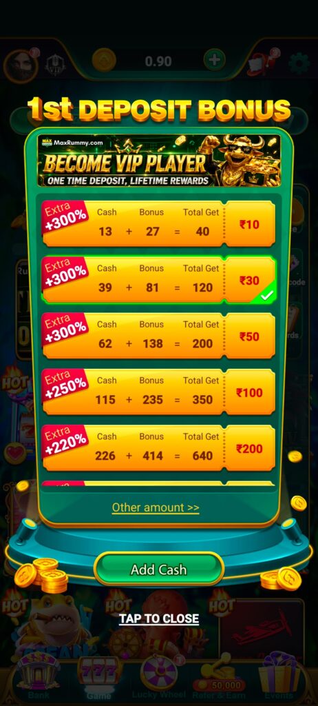 Max Rummy APP