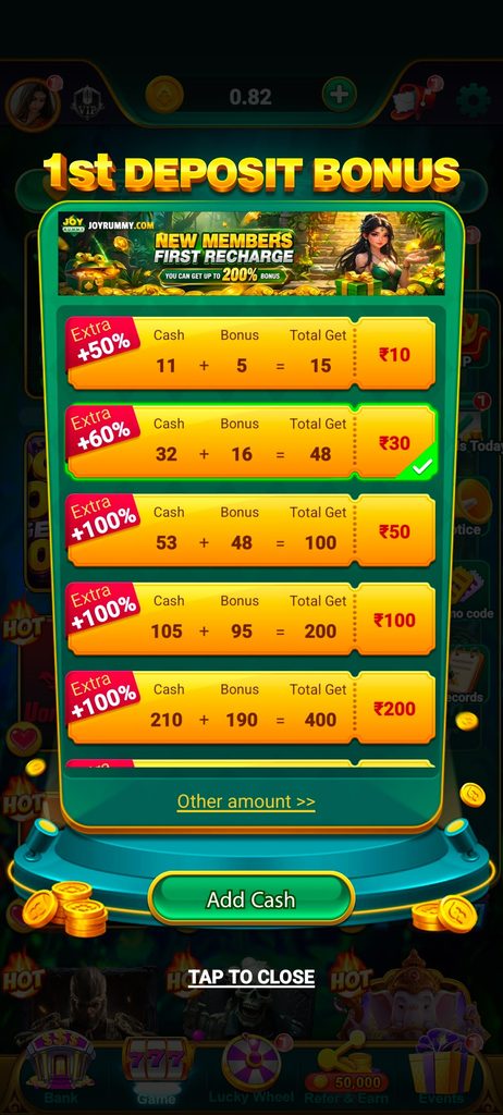 Joy Rummy App