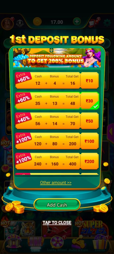 Spin 777 Game