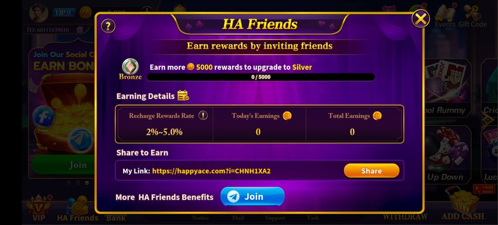 Happyace Casino APK