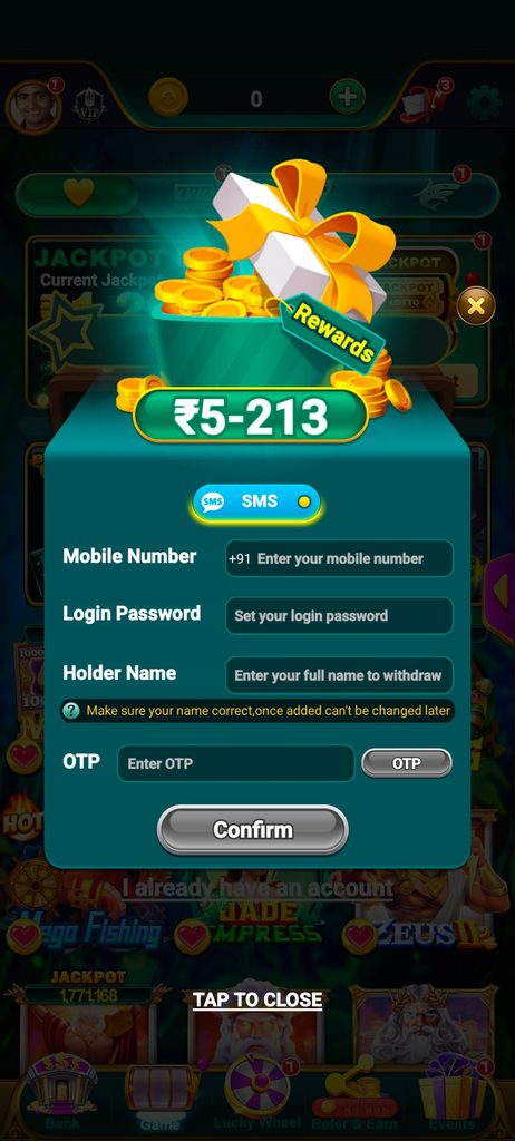Bet 213 Slots