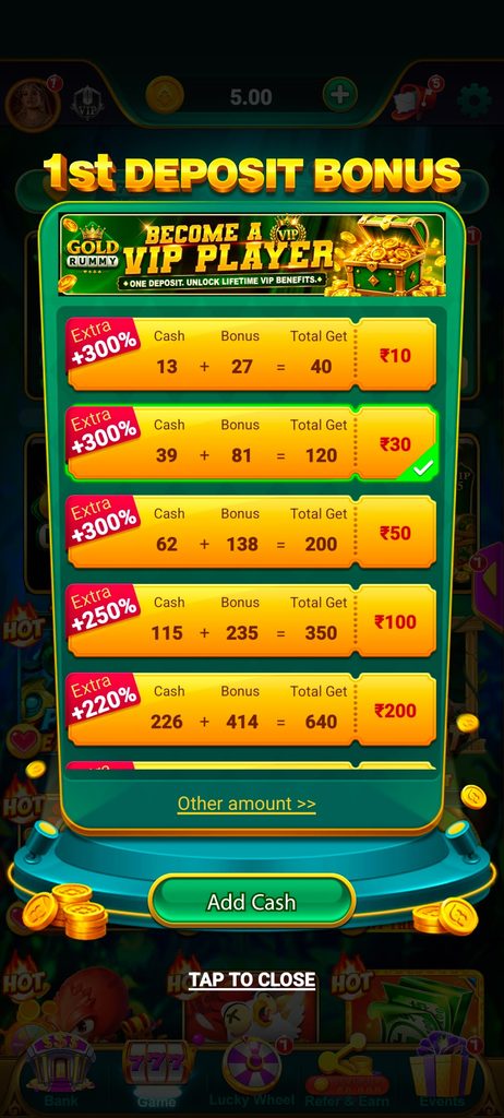 Gold Rummy  App